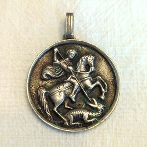 Saint George Medallion Pendant